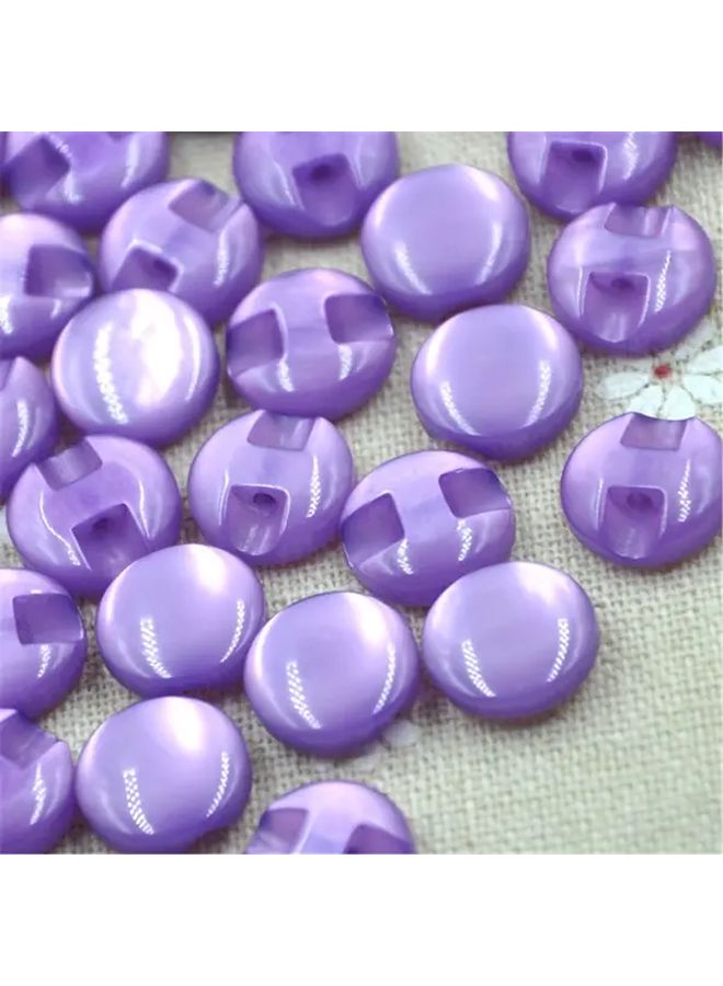 مزيج الألوان 50 قطعة أزرار راتنج حجر لافت للنظر أزرار قميص للخياطة حرف يدوية DIY - Image 4